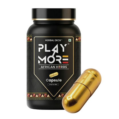Play More Capsules – Natural Energy & Stamina Support