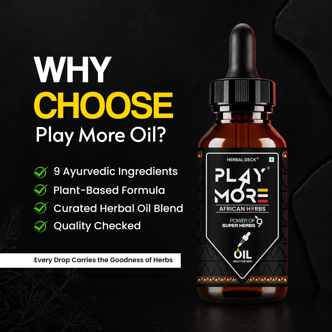 Play More Oil Daily Wellness,Redefined