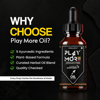 Play More Oil Daily Wellness,Redefined