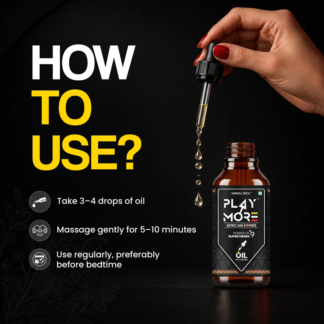 Play More Oil Daily Wellness,Redefined