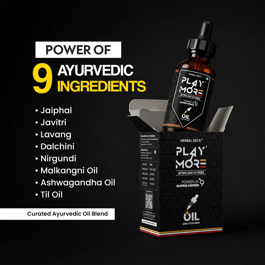 Play More Oil Daily Wellness,Redefined